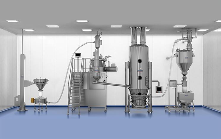 Pharma Granulation and Drying Spares - RMG and FBD